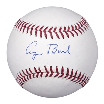 George H.W. Bush Autographed OML Selig Baseball (PSA/DNA)
